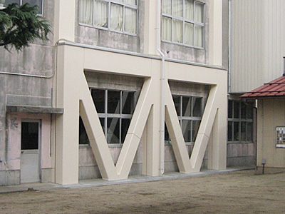 山形県立鶴岡工業高校（建築科棟・素材化学科棟）