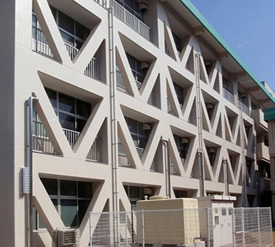 松前町立松前小学校中校舎・北校舎
