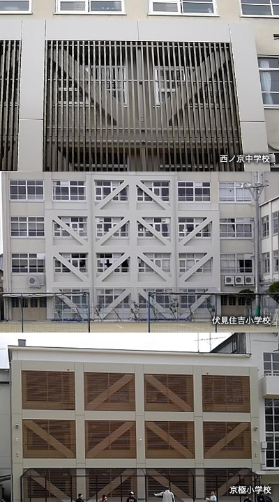 京都市立学校耐震化PFI事業（西ノ京中学校、伏見住吉小学校、京極小学校）