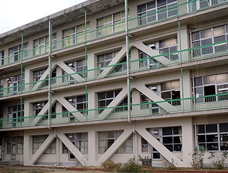 春日井市上条小学校北館・体育館
