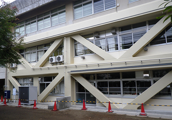 松戸市立貝の花小学校北棟