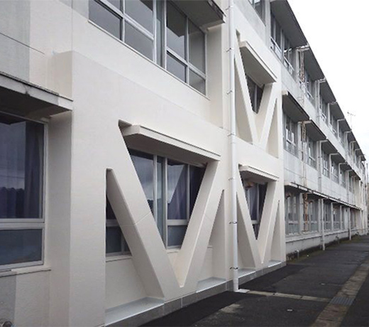 うきは市立浮羽中学校校舎