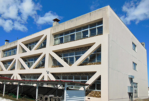 滝川市立江陵中学校校舎