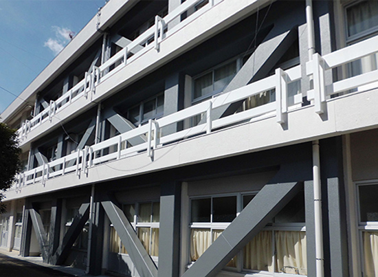 茨城県立水戸工業高校実習棟（A棟）他