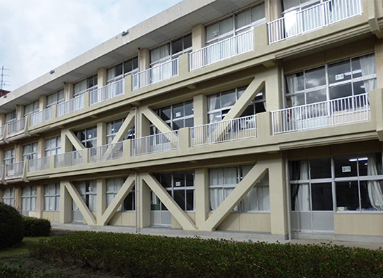 ひたちなか市立長堀小学校校舎