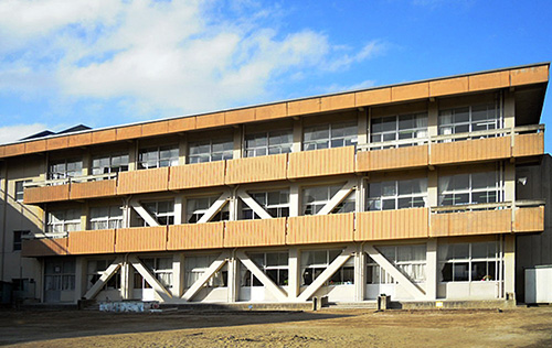 美ひたちなか市立津田小学校2号棟