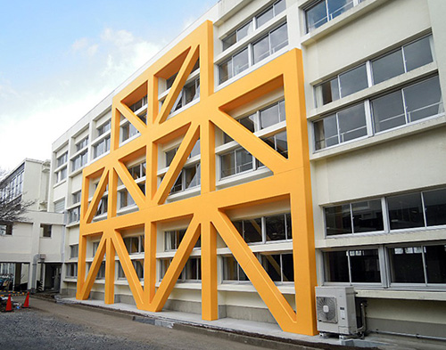 ひたちなか市立東石川小学校北校舎2号棟
