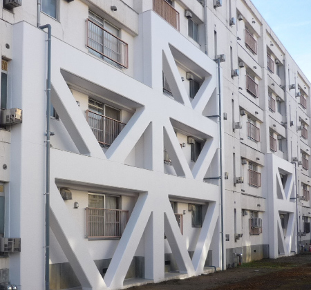 長岡市営宮栄団地7号棟