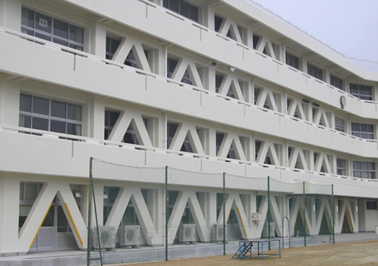 岡山市立旭竜小学校校舎