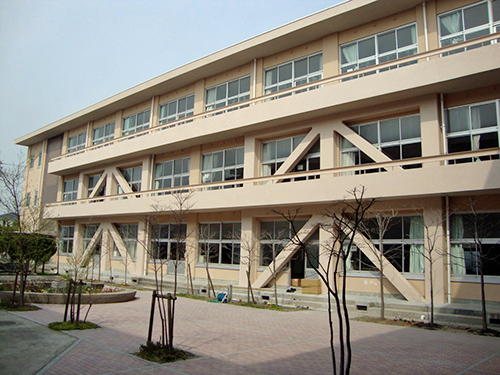 岡山市立御南中学校北・中校舎