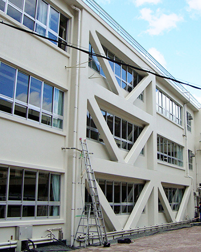 岡山県立笠岡高等学校普通教室棟