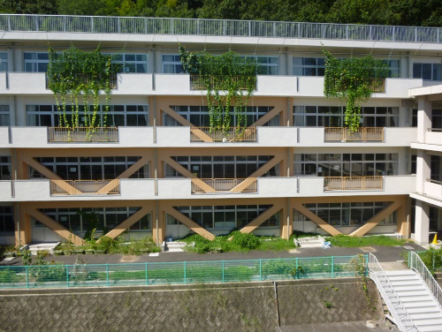 岡山市立津島小学校①-1,2棟、⑦-1,2棟