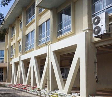 沖縄市北谷中学校校舎