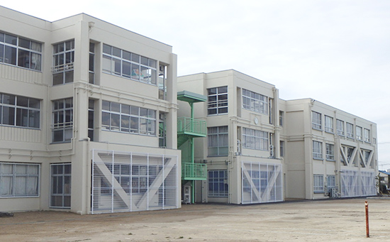 八尾市立上之島中学校校舎（第二期）