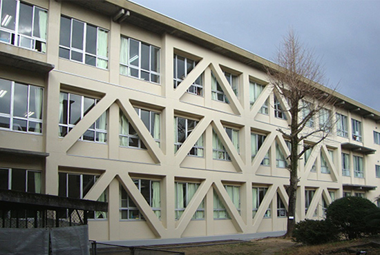 米子市立加茂小学校教室棟・管理教室棟
