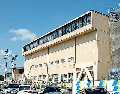 岡崎城西高校体育館